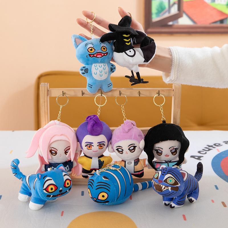New kpop demon hunters plush K-POP witch hunters tiger plush dolls