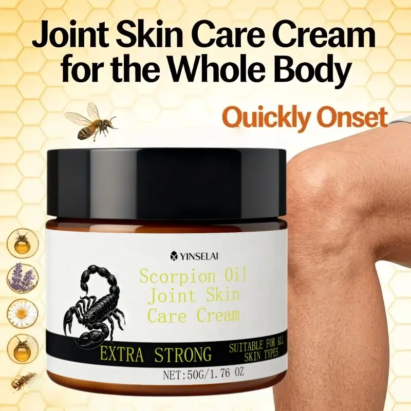 Scorpion Oil Cream for Joint Pain & Muscle Aches – Soothe Soreness, Nourish Skin 50g