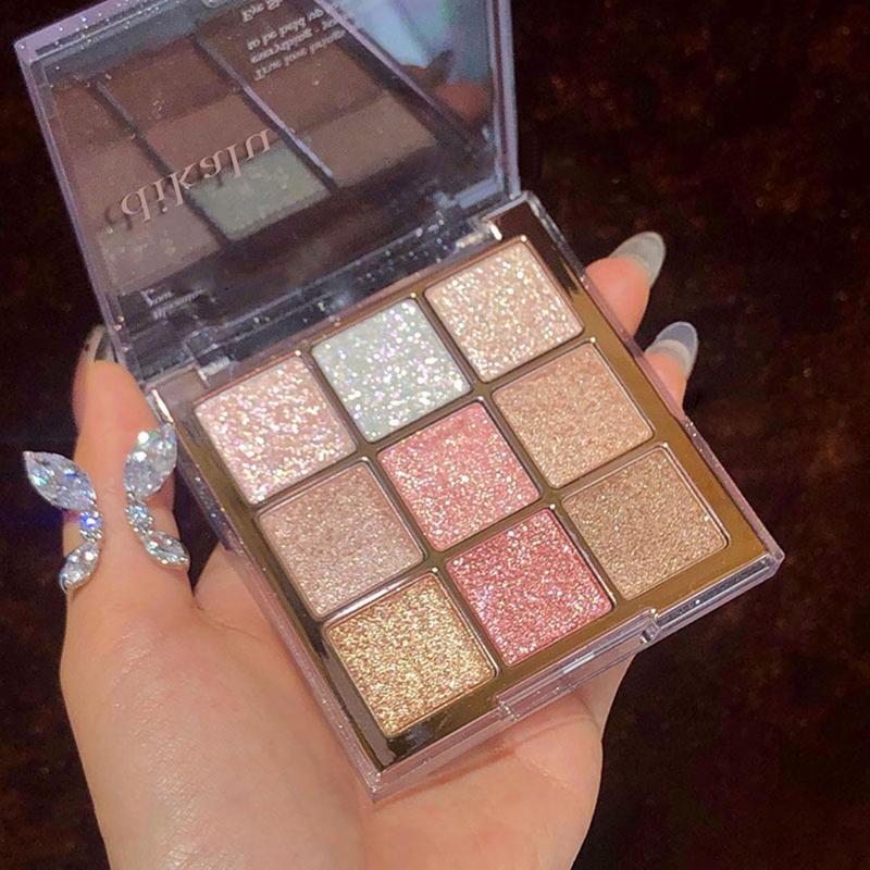 Glitter Eyeshadow Palette, Shimmering High Pigmented Glittering Blendable Eyeshadow Powder, Long Lasting Multicolor Shimmer Eye Makeup Product, Summer Makeup, Glam, Glitter Beauty, Cosmetic Glitter Eyeshadow Palette, Shimmering High Pigmented Glittering Blendable Eyeshadow Powder, Long Lasting Multicolor Shimmer Eye Makeup Product, Summer Makeup, Glam, Glitter Beauty, Cosmetic