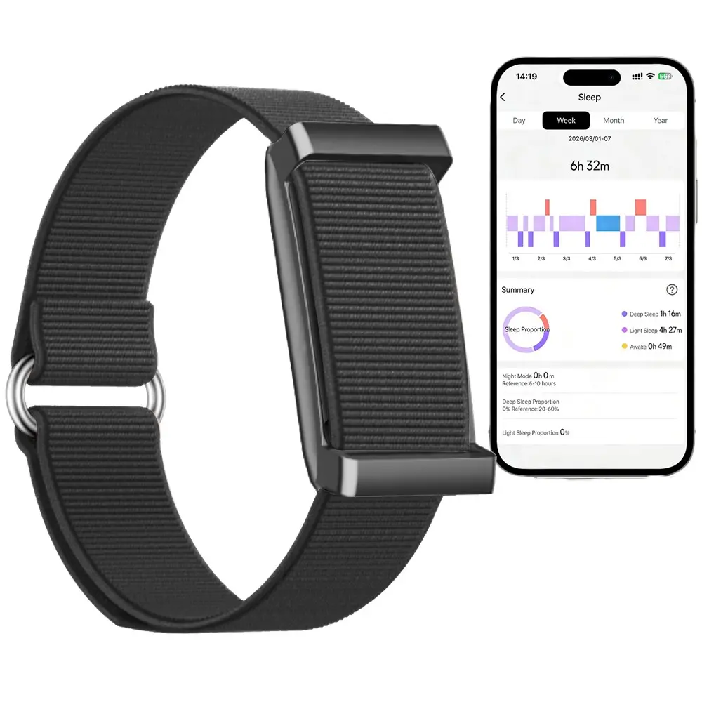 Smart Bracelet with Sleep Monitor,Fitness Tracker, with Heart Rate Tracker, Alarm Clock Reminder, SMS & Call Reminder, Pedometer & Steps,11+ Sports Modes,1ATM Waterproof,10+ Languages Support, Compatible for Android and IOS