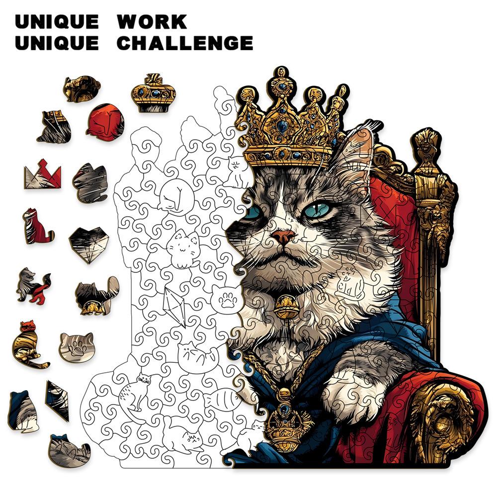 Elvis Presley puzzle toy, wooden puzzle, original aristocratic style, wall-mounted stress-relieving irregular shape puzzle.