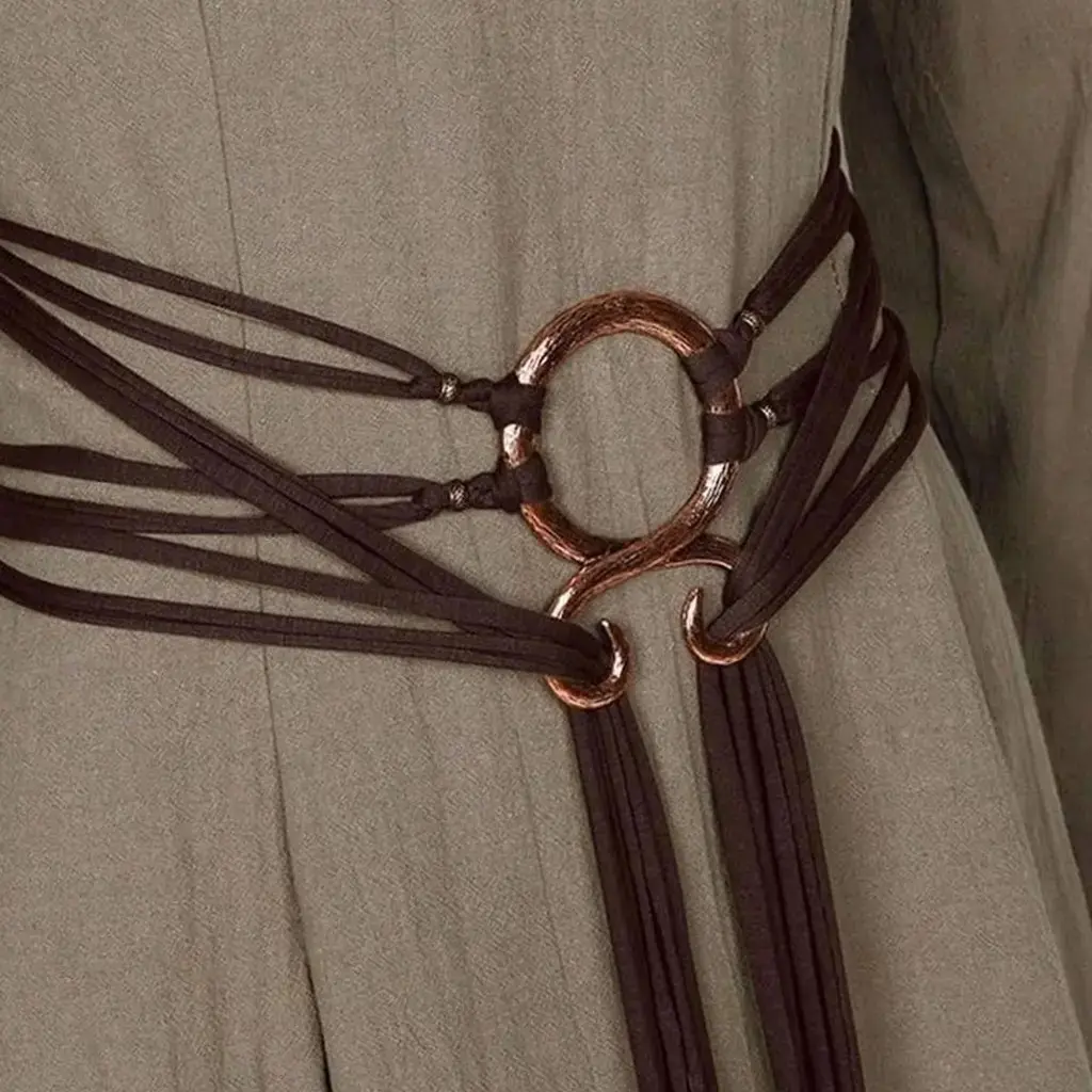 Stylish Knotted Rope Chain Waist Belt for Daily Casual Outfits