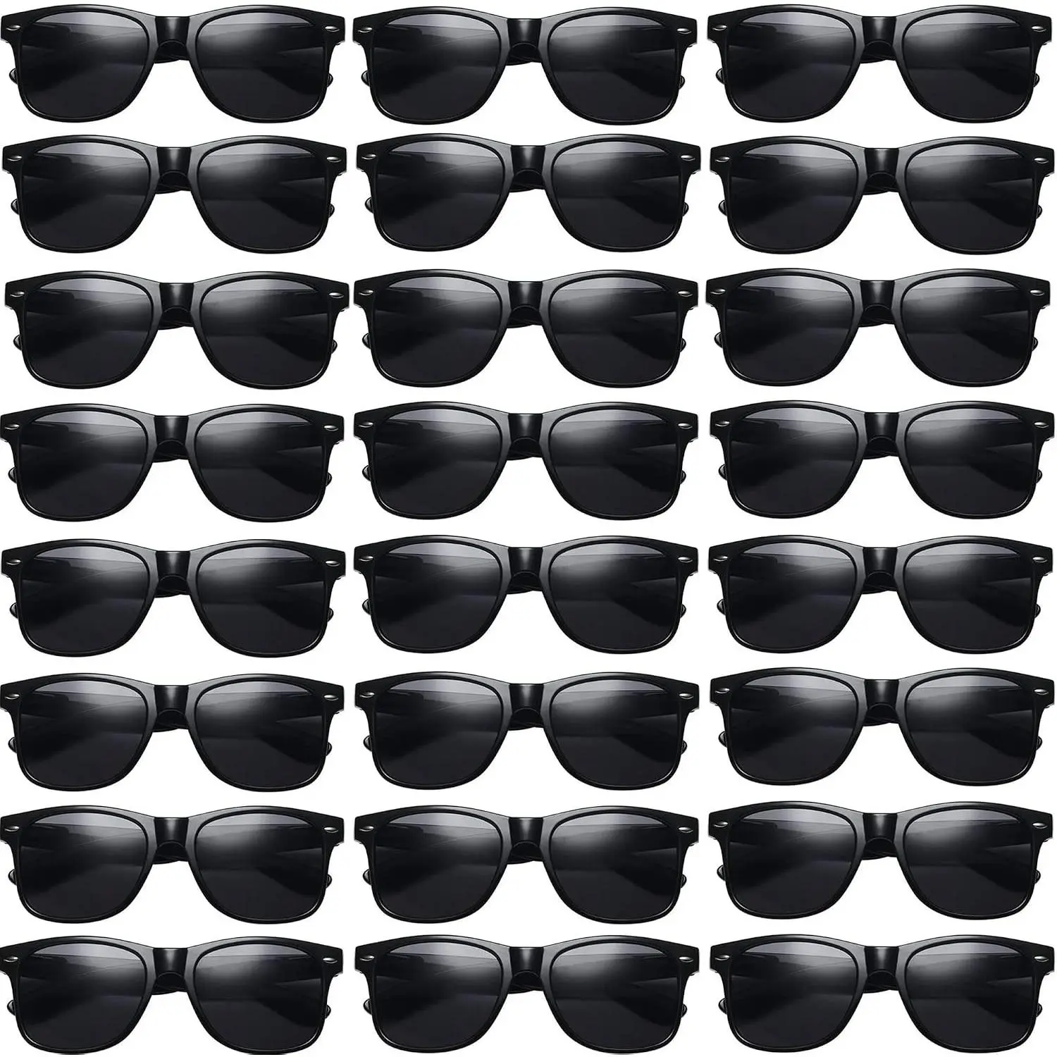 Bulk 80s Party Sunglasses Pack Retro Shades Eyewear Set for Men Women 8/10/20/30 Pack(Gift)