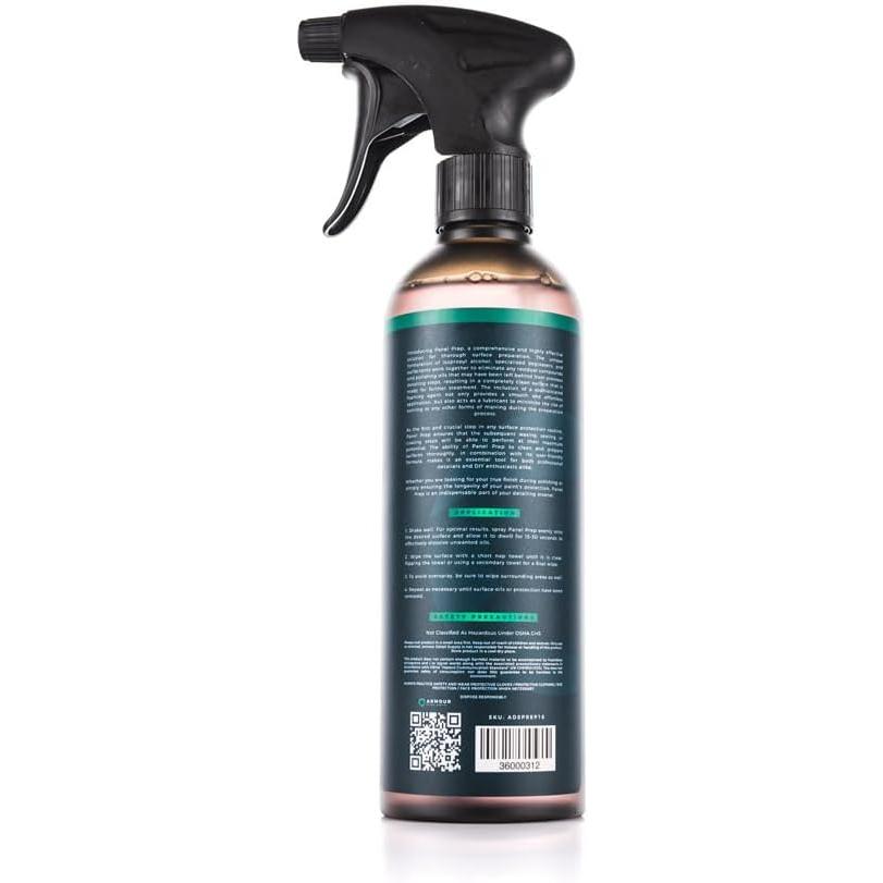 Panel Prep - Surface Preparation Solution with Isopropyl , Degreasers & Foaming Agents - Ideal for Pre-Wax, Sealant & Coating Applications - 16oz