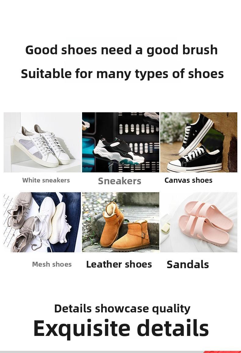 Nano shoe brush multifunctional