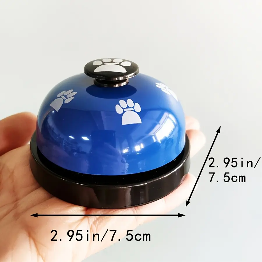 1 piece, pet training bell, dog and cat training bell trainer, dog paw print bell ringer, dog puppy pet poo training bell, dog and cat doorbell notice bell, call bell, teddy bell, cat bell, cat toy.