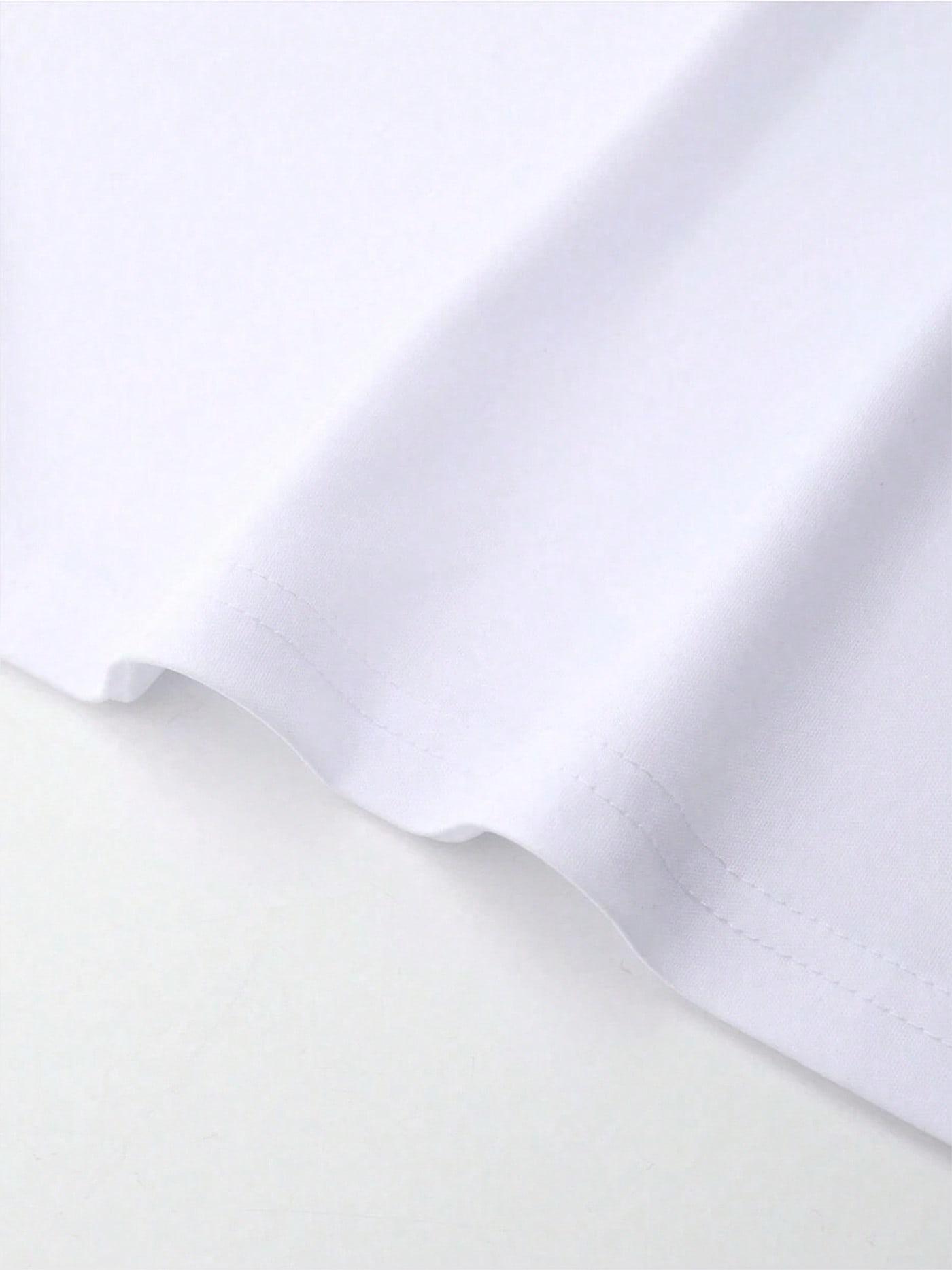 100% Cotton Unisex Round Neck Short - Sleeve "F-CAW-F" Raven Graphic T - Shirt