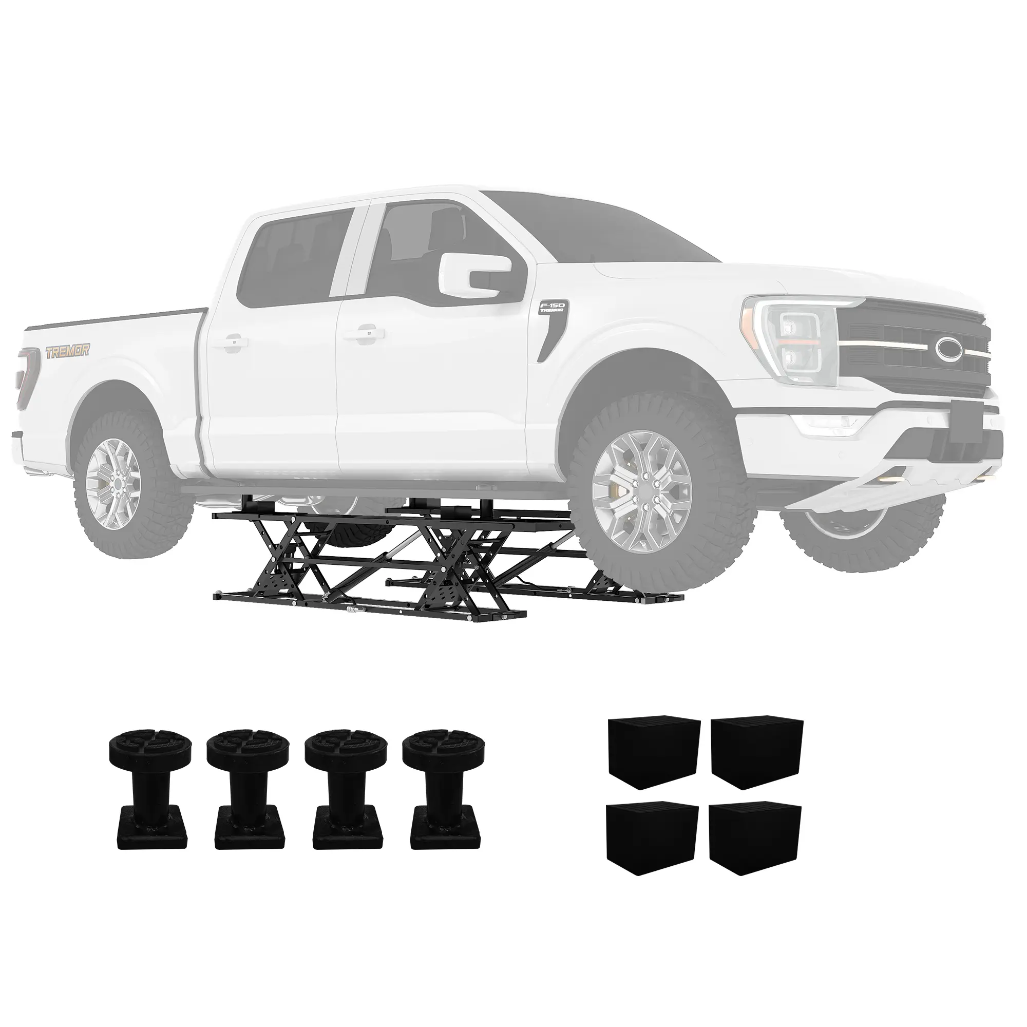 Heavy Duty Portable Car Lift (5000lb/7000lb) - Carbon Steel Car Tools, Adjustable Height, Safety Locks, Extension Plates, for Garage Shop