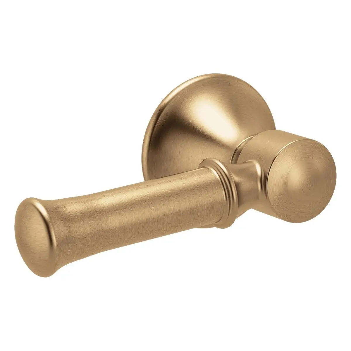 Gold 3 Inch Metal Decorative Replacement Toilet Tank Flush Lever, Model YB2101BZG, Universal Fit for Most Toilets, Easy Install
