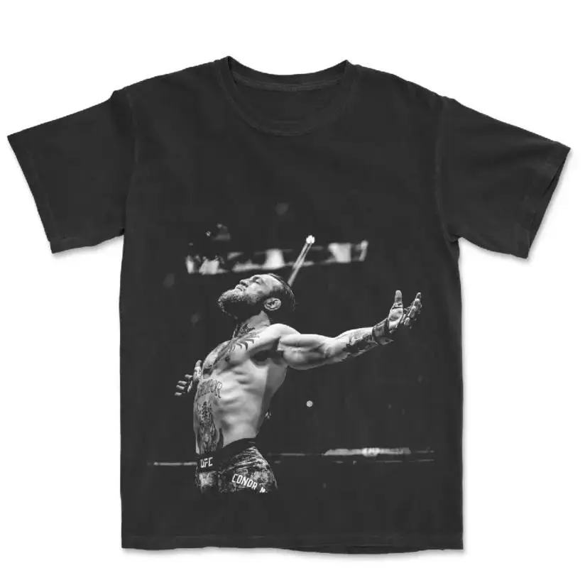 Conor McGregor Shirt, Ultimate Fighting Boxing Shirt, UFC Championship Conor McGregor Tshirt, Vintage 90s Graphic MMA Tee, American Professional Boxer Tee For Man and Woman Unisex T-shirt Menswear Top Underwear