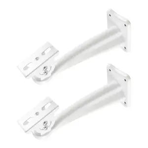 2pc CCTV Camera Mount Kit, Indoor Outdoor Wall Ceiling Bracket, Rotating Display Stand for Security Cameras, Ip Camera Support