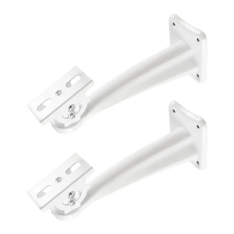 2pc CCTV Camera Mount Kit, Indoor Outdoor Wall Ceiling Bracket, Rotating Display Stand for Surveillance Security Cameras, Ip Camera Support