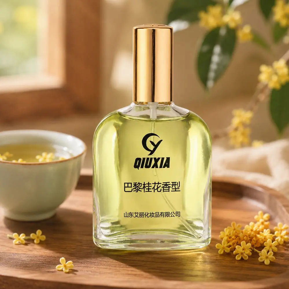 Autumn Blossom Paris Osmanthus Scented Perfume Carefully Picked Scents Elegant Aromatic Floral Fragrance Floral Blend Aroma Long-Lasting Aroma Perfect Gift for Women