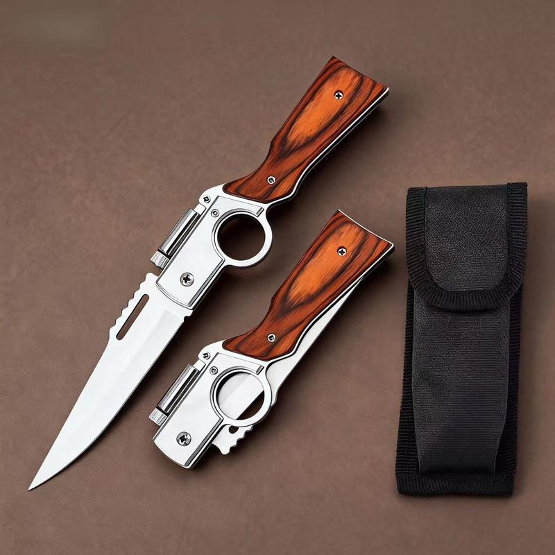 AK47 Tactical Folding Pocket Knife – 5CR13MOV Steel Blade with Secure Locking System, Compact Multipurpose EDC Tool for Hunting, Camping, Survival & Everyday Carry, Perfect Gift for Men