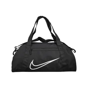 Nike Gym Club 2.0 Large-Logo Duffel Bag for Men and Women – Casual Fitness and Travel Tote in Black