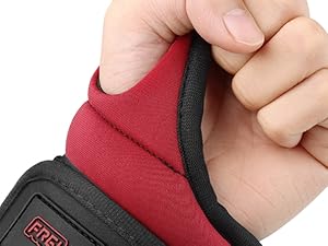 AGS Frelaxy Wrist Weights with Thumb Loops Lock for Men Women 1lb*2 2lbs*2 3lbs*2 Ankle Weights Weighted Gloves for Running Strength Training Yoga Walking Exercises
