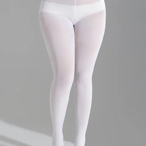 Women's Fashion Underwear Plus Size Curvy Stockings, Plain High Waist Tights, Multiple Sizes and Colors, Suitable for Everyday, Casual, Dates, All Seasons
