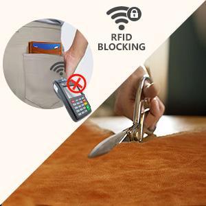 Magnetic Closure Slim Front Pocket Wallet for Men – RFID Blocking, Holds 12 Cards and Money Clip