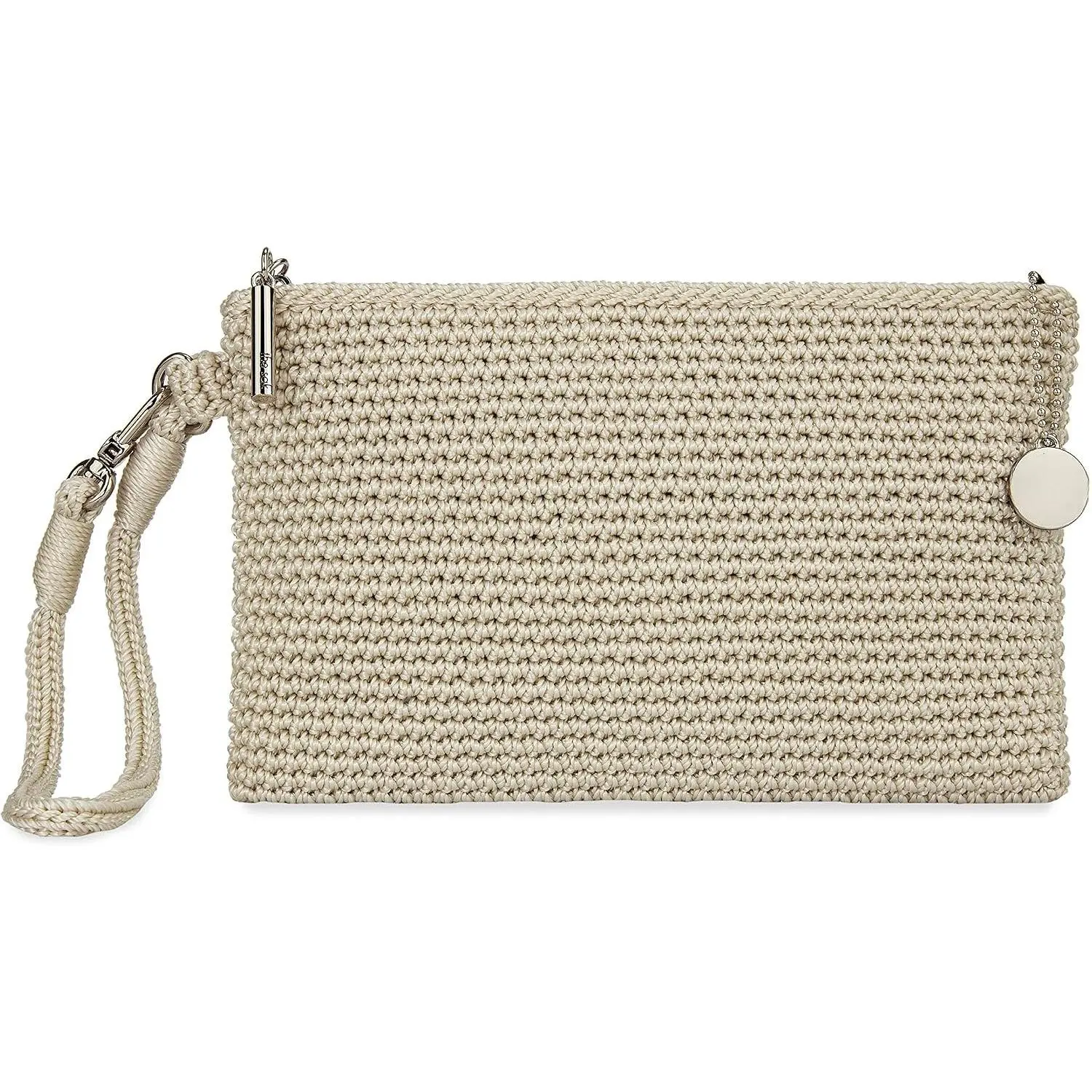 Vita Small Crochet Wristlet Purse