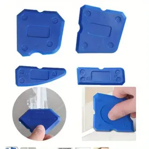 Silicone Glass Cement Scraper Sealant Grout Remover Tool Home Finishing Caulking Tools Home Cleaning Hand Spatula Tool