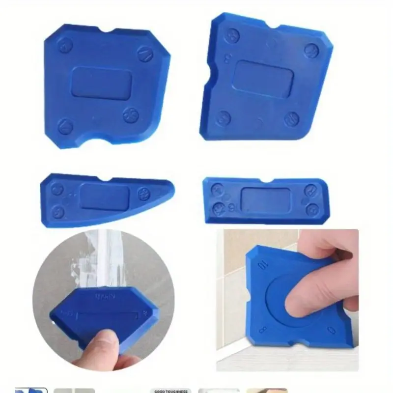 Silicone Glass Cement Scraper Sealant Grout Remover Tool Home Finishing Caulking Tools Home Cleaning Hand Spatula Tool