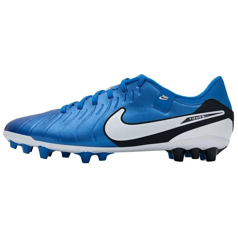 Men's Nike Tiempo Legend 10 Academy AG Football Cleats - Artificial Grass Footwear with Comfort, Grip - Casual Play, Training Shoes - House White Official Maison Mihara Design
