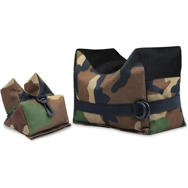 Outdoor sports Twod Shooting Rest Bag Front and Rear SandBag for Rifle |   Stand Holders with 900 Denier Durable Construction and Water Resistance for Gun Rifle Outdoor Shooting and Hunting