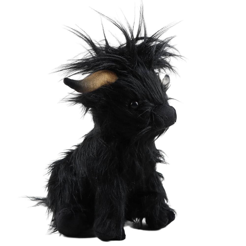 Highland Cow Plush Toy, Simulation Cow Stuffed Animal Realistic Toy, Cute Cow Design, Cute Summer Ornaments Sofa Decoration, Kreeptures Plushies Toy, Companion Toys, Fidget Toys