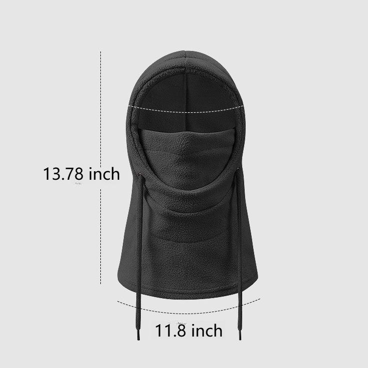 Winter cycling cap Children's face mask Neck cover Helmet integrated hat Outdoor sports Cold protection Children's model