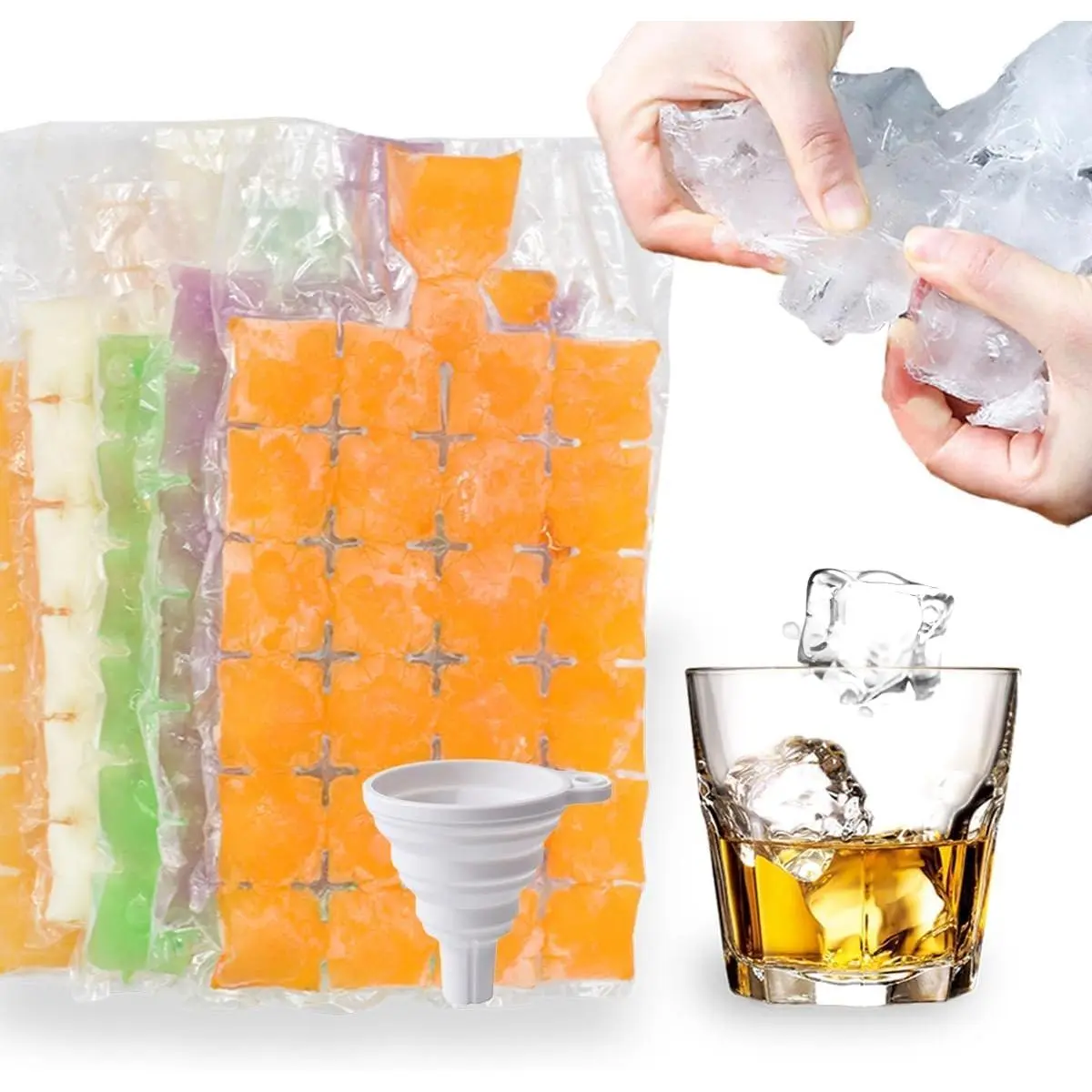 50 count Disposable  Bags with  Funnel,