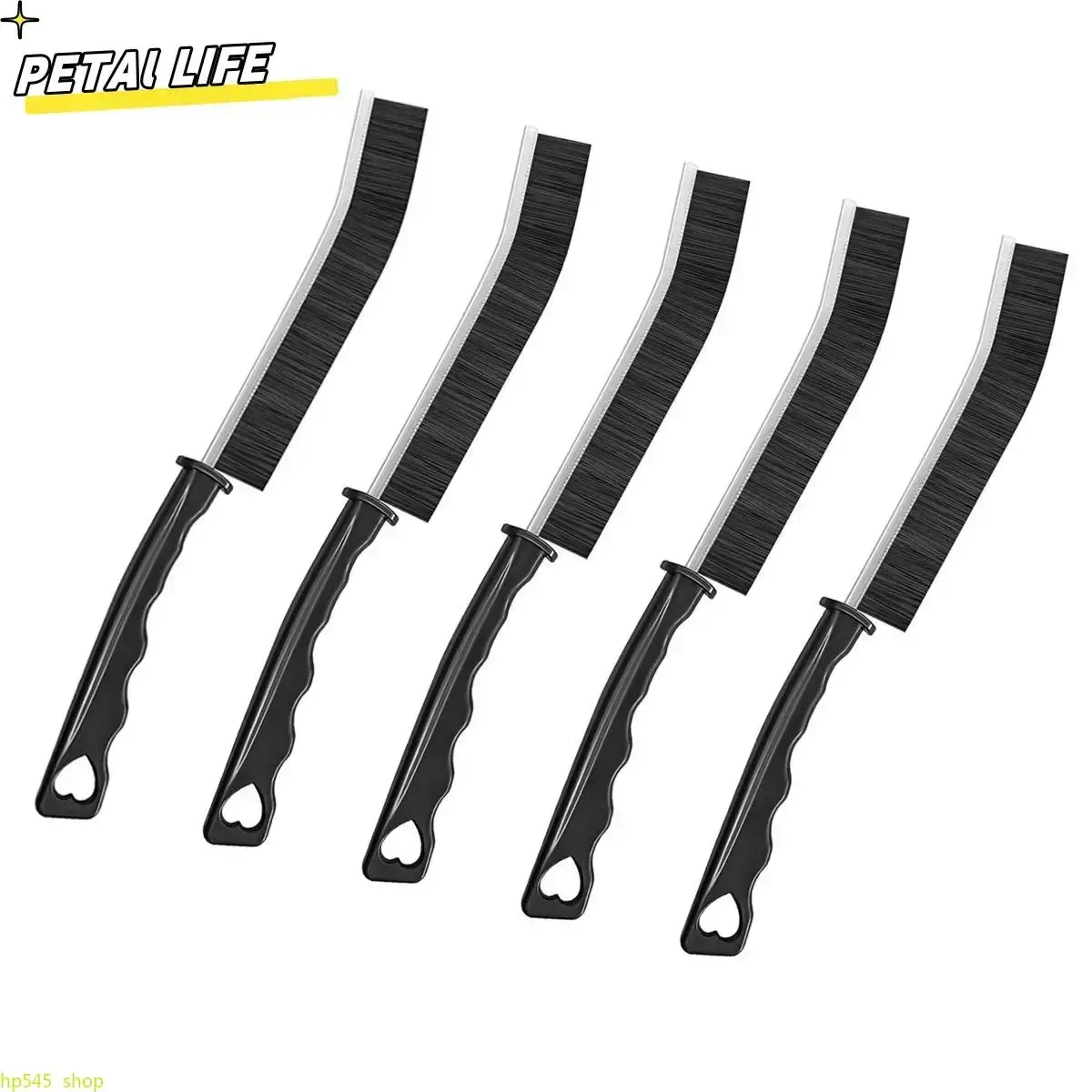 5 Pcs Multifunctional Crevice Cleaning Brush Set - Durable Household Gap Cleaner Tools with Stiff Dense Bristles for Deep Dirt Removal, Versatile Small Brushes for Fans, Closet, Furniture, Sink, Stove Daily Cleaning homedecor