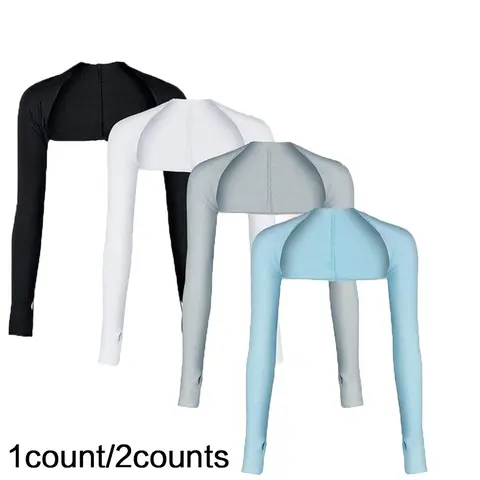 Silk Shawl Sleeve Arm Sunscreen UV Protection Sports Gloves Outdoor Activities Running Fishing Cycling Sleeve, Outdoor, Running, Sports, Sun Protection, Summer