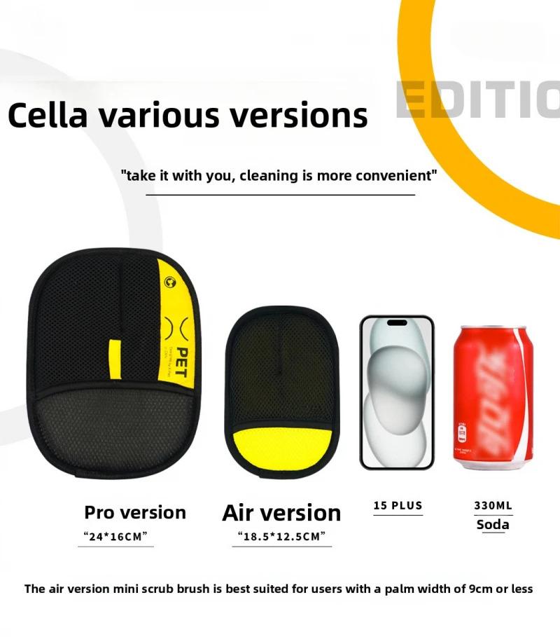 Upgrade Large Pet Hair Removal Grooming Gloves Static Fur Remover for Cat Dog Sofa Carpet Clothes