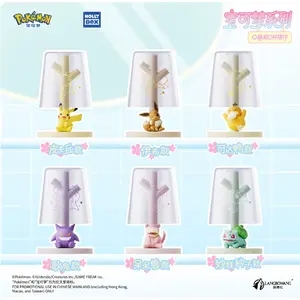 Official HOLLYBOX Pokémon Series Mouthwash Cup / Desktop Ornament – Pikachu & Eevee Toothbrush Holder & Collectible Figure Gift