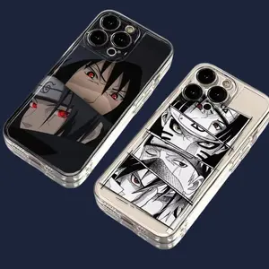 Anime Back Phone Case for iPhone 11 12 13 14 15 16 17 Pro Max Plus Kakashi Cartoon shockproof Cover