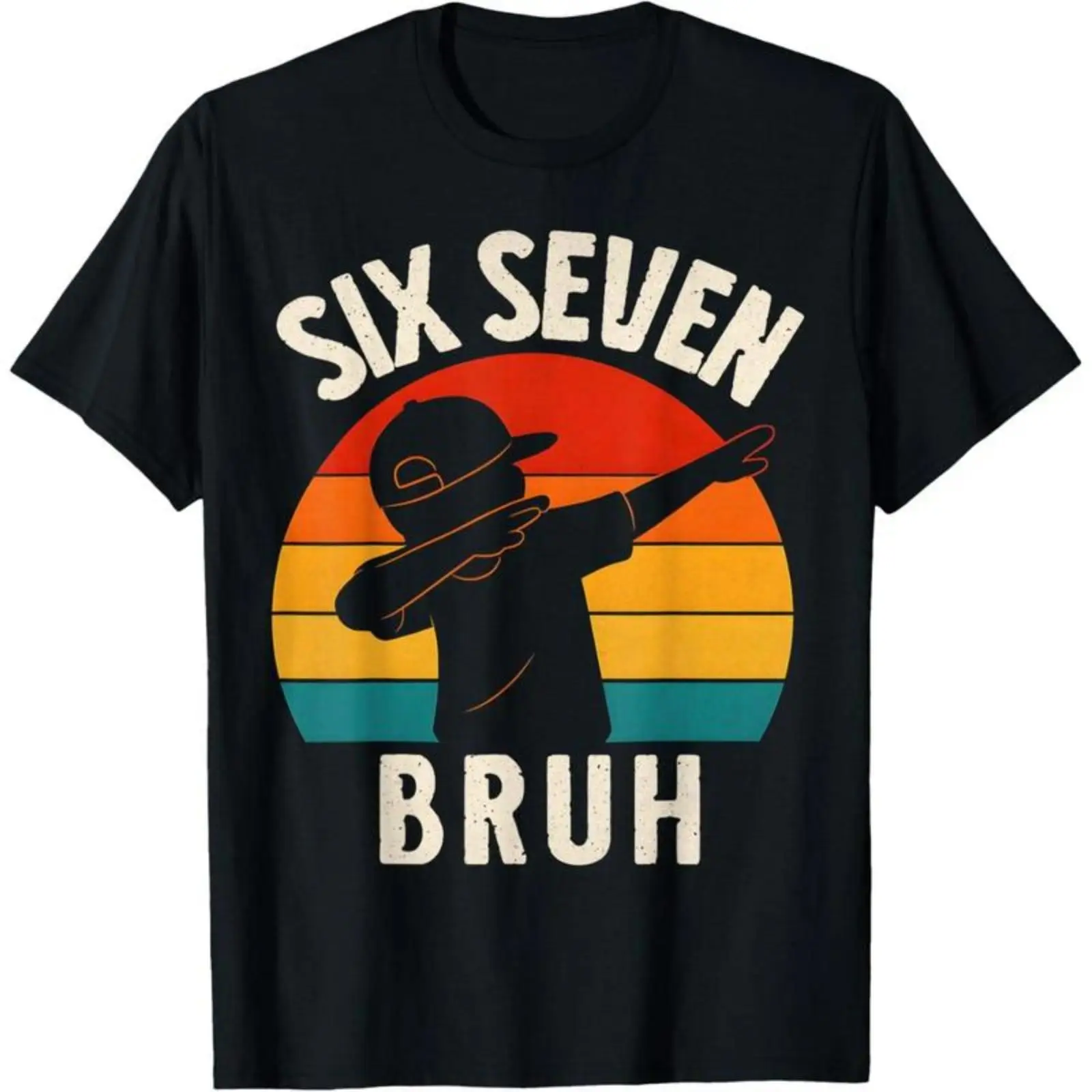 Unisex Funny "6 7 Bruh" 67 Dab Numbers Meme Graphic Tee, Casual Short-Sleeve Streetwear Sports Top for Men & Women | TikTok Shop Deals