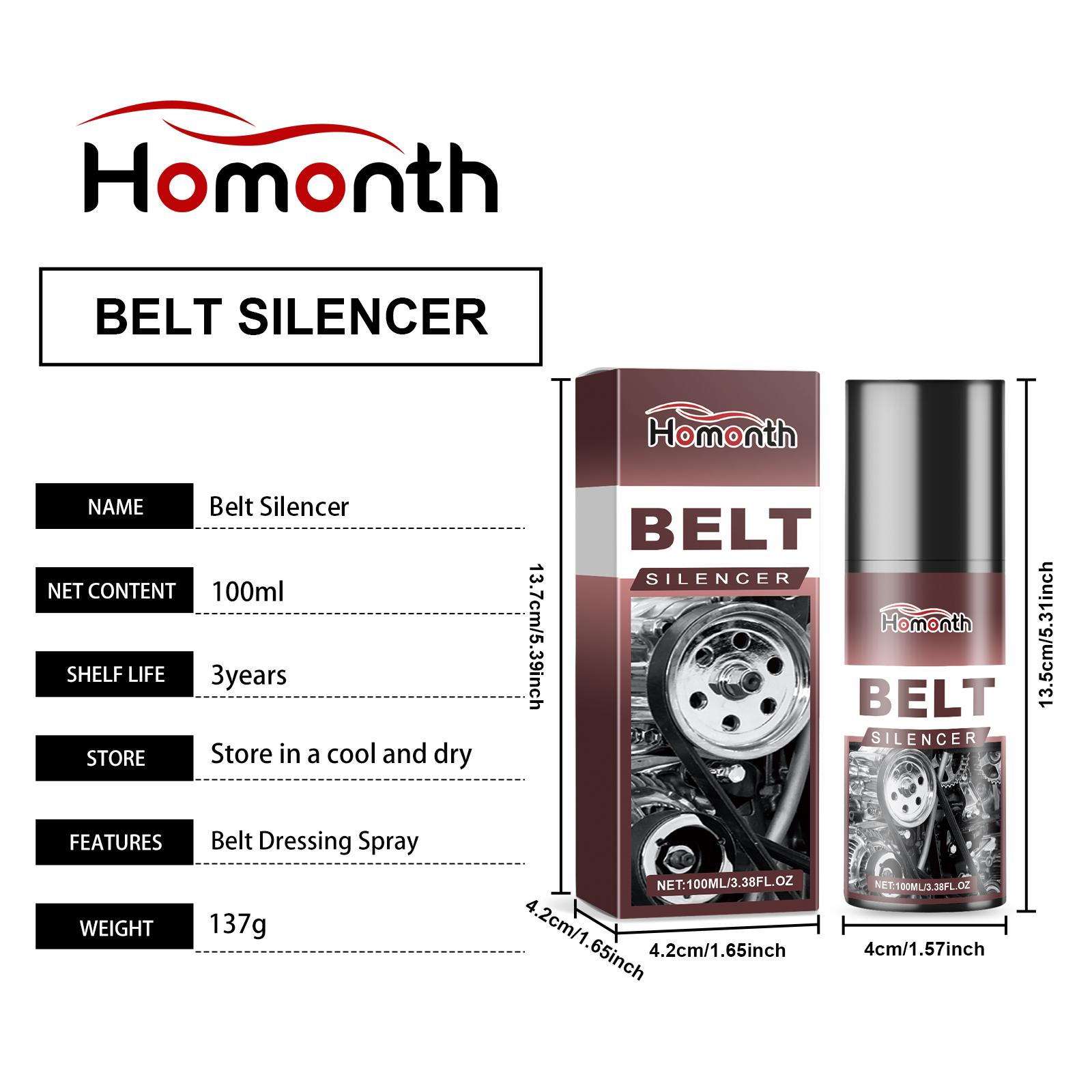 Homonth Car Engine Belt Lubricant Car Belt Noise Aging Protection Maintenance Agent