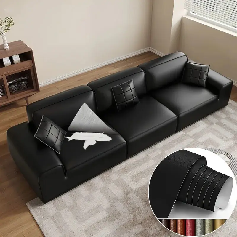 Self-Adhesive Faux Leather Repair Patch Kit - Repair Tape for Sofa, Car Seat, Computer Chair Fixes, Repair Sofa, Car Seat, Computer Chair