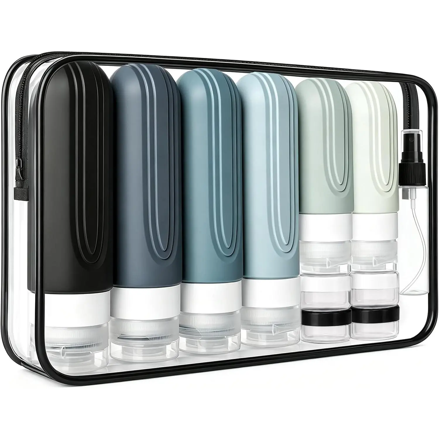 20 Pack Travel Bottles for Toiletries, TSA Approved Travel Size Containers, Leakproof  Bottles and Shampoo Conditioner, Women Men Essential Toiletry Accessories.