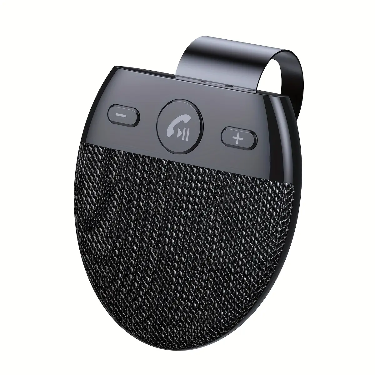 V5.0 Wireless Car Speakers with Audio & Surround Sound - Sun Visor-Mounted Smartphone Accessory, Hands-Free Communication Microphone, Auto-Power On Music Player, Wireless Speakers
