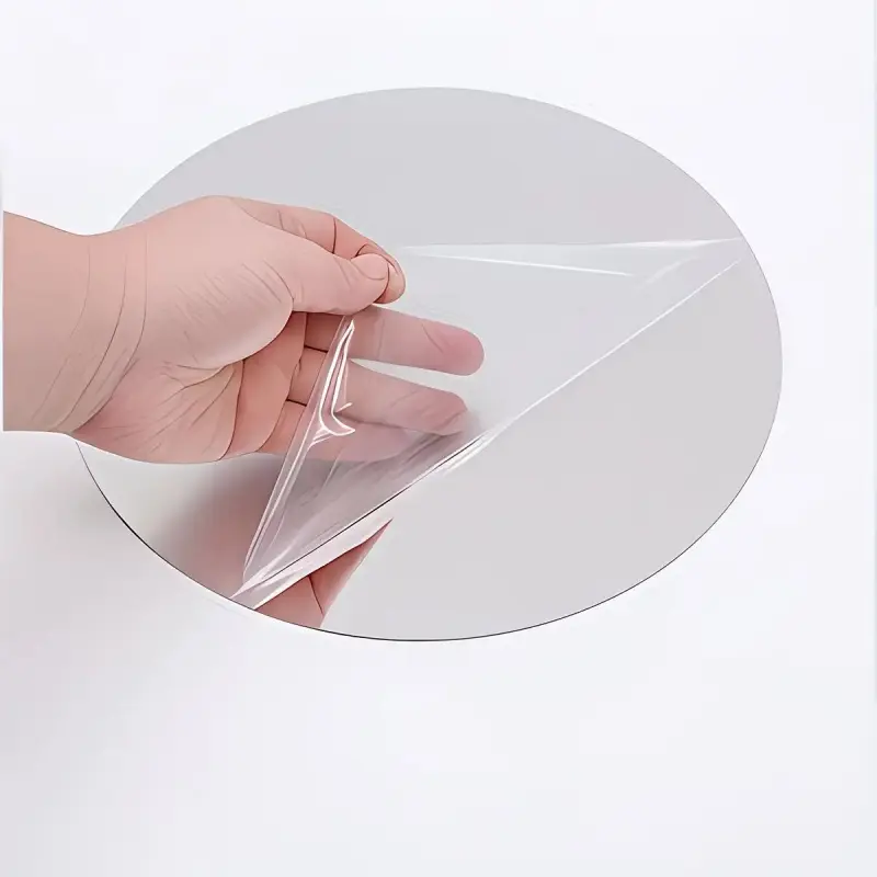 5 circular acrylic mirror table cushions -20cm reusable Reflective tabletop decoration, shatterproof and easy to install, suitable for weddings, parties, and tabletop center decoration, party decoration, Wedding Table Centerpieces