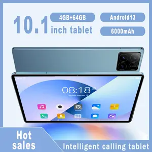10.1-inch calling tablet Android Tablets Android 13 4GB RAM 64GB ROM supports SIM, TF card cellular network WIFI function dual cameras 5MP+8MP eight core chip 6000mAh battery Bluetooth/black/green