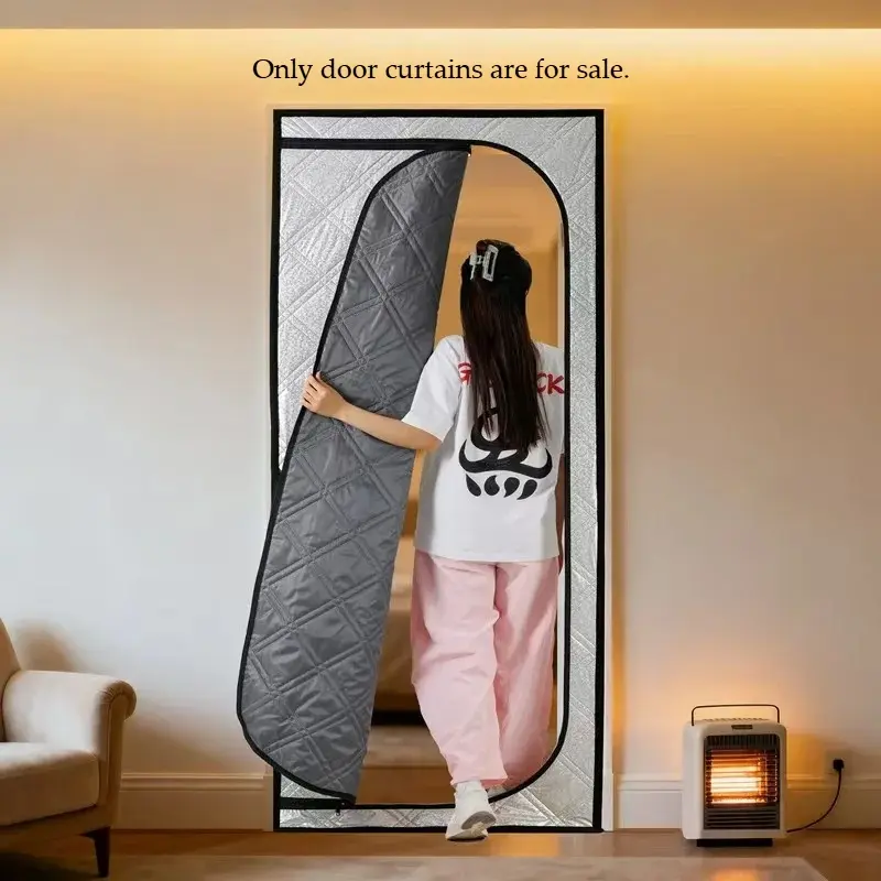 U-shaped，Warm winter curtains,screen windows,thickened，windproof partition,sound insulation Door curtain, windproof，cold proo, Heavy Curtain