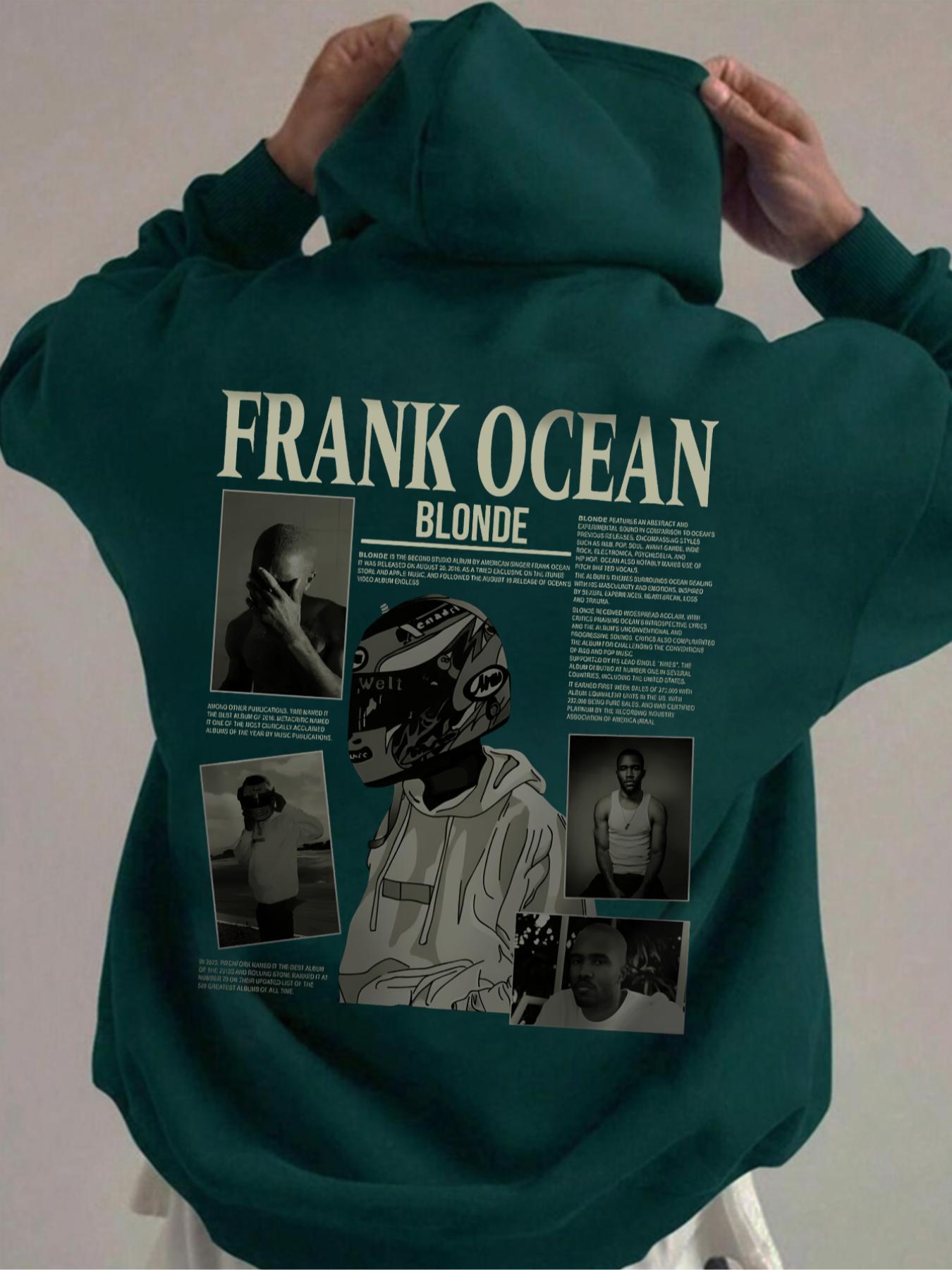 Men's Letter Print Drop Shoulder Hoodie, Fashion Casual Regular Fit Drawstring Pocket Hooded Sweatshirt for Daily Holiday Outdoor Wear, Men Clothes for Fall & Winter