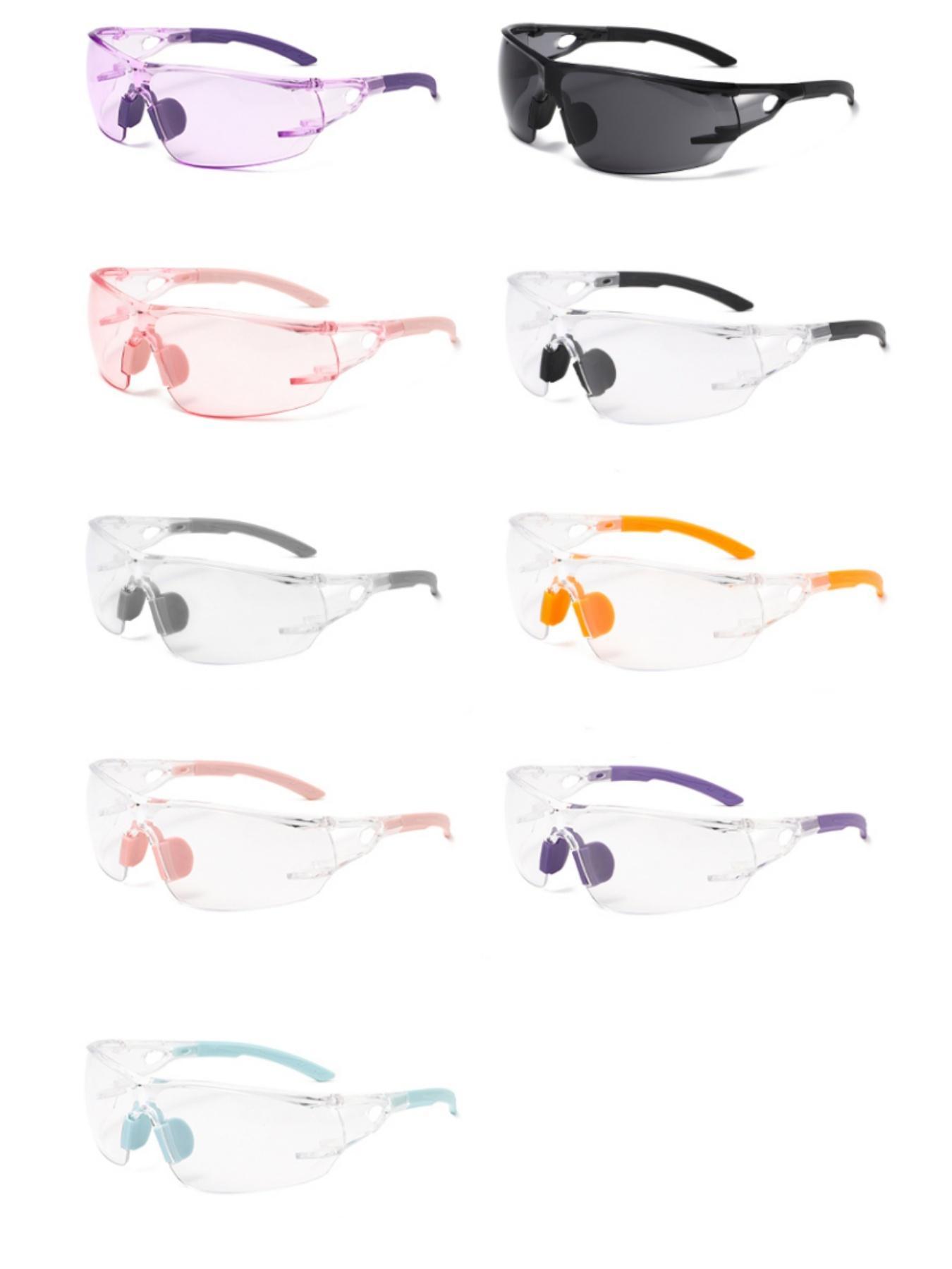 Fashion Goggles with Clear Lenses, Anti-scratch Protection Eyeglasses for Men and Women, Ideal for Daily Use and Outdoor Activities