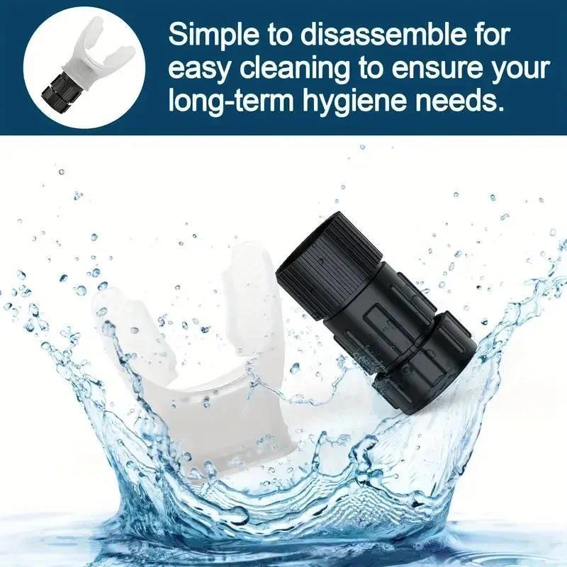 Portable Breathing Exercise Tool, Adjustable Resistance Breathing Fitness Exerciser, LINGPENG Lung Exercise Tool for Home Gym Workout, Home Training Equipment