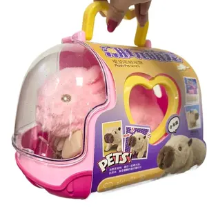 Electric  Walking Doll Toy With Sound Children's Electric Plush Dolls Toy Animal  Plush Figure Set Random Color