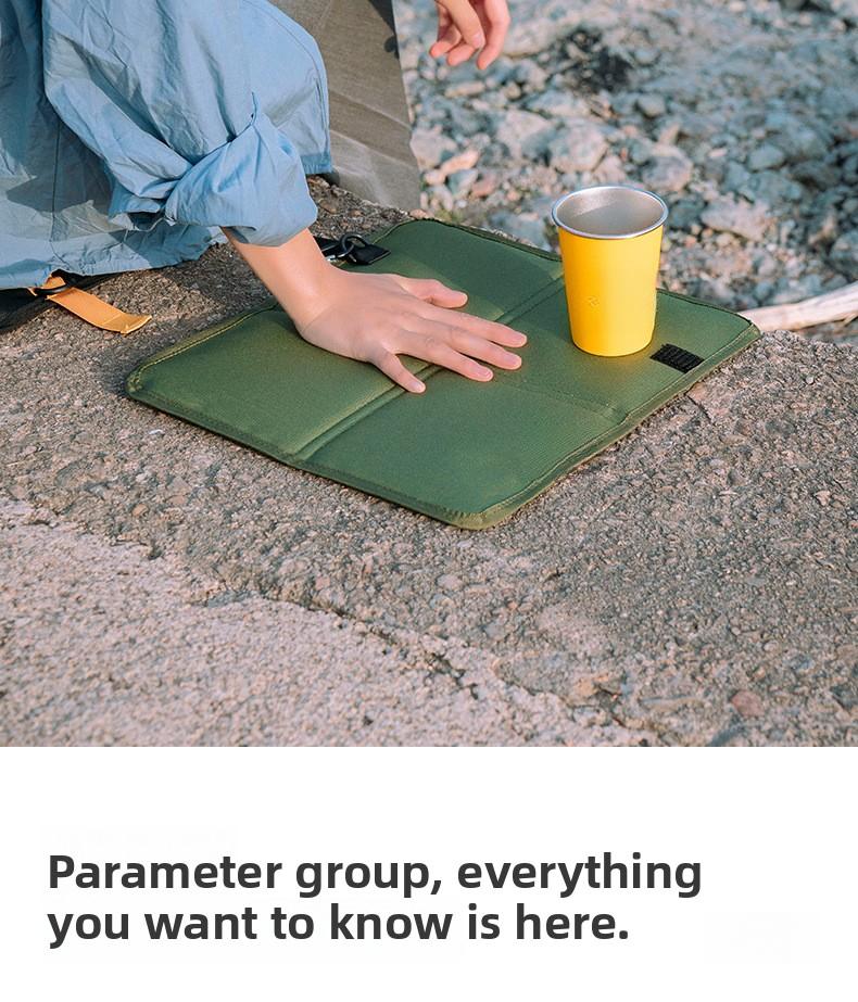 Outdoor Folding Cushion Portable Waterproof Thickened Moisture-Proof Ground Mat for Hiking, Cooling, Picnic, Grass Camping