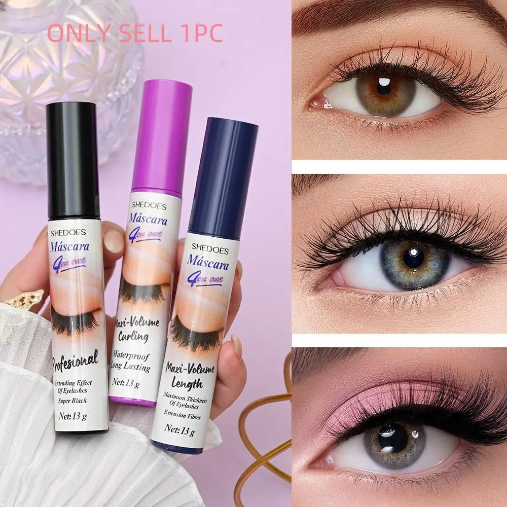 4D mascara is long-lasting, slender, curled and dense, waterproof, sweat-proof and non-smudging, Volumizing Mascara, Lengthening Mascara, Longwear Mascara, Voluminous Mascara