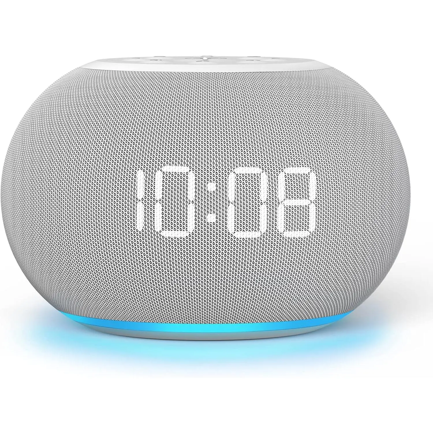 Auto-Dimmable Sound Machine Alarm Clock with 20 Sounds&Night Light | Auto-dimming LED display, 20 soothing sounds, sleep timer, precise volume, night light, white noise soother for bedrooms